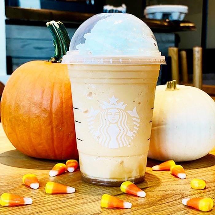 Candy Corn Frappuccino