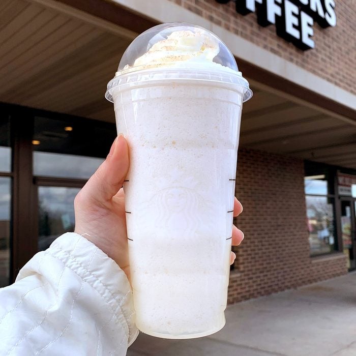 Peach Cobbler Frappuccino